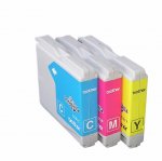 Brother LC-51 Cyan, Magenta or Yellow ink tank, Refilled