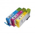 HP 564 PhotoBK, Cyan, Magenta or Yellow inkjet tank, Refilled