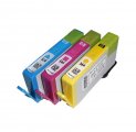 HP 564 PhotoBK, Cyan, Magenta or Yellow inkjet tank, Refilled