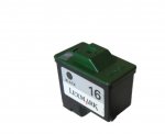 LEXMARK 16 (10N0016) black inkjet cartridge, Remanufactured