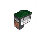 LEXMARK 17 (10N0217) black inkjet cartridge, Remanufactured